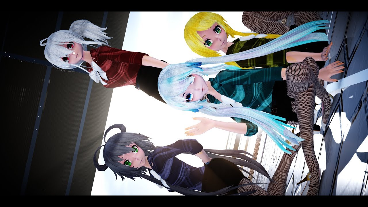[MMD] マイルームディスコナイト - My Room Disco Night