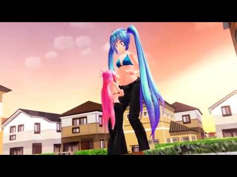 Mmd giantess growth | 2 girls growth | NOT MINE!