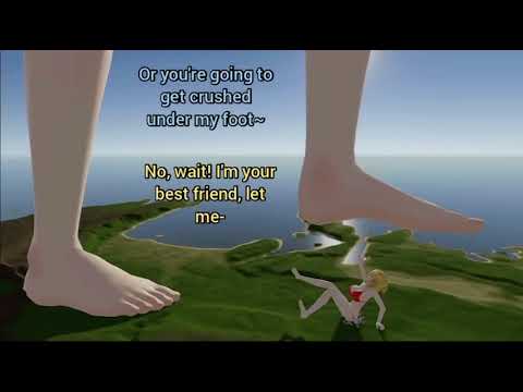 MMD Giantess Miku Has A Destructive Dream - Part 16