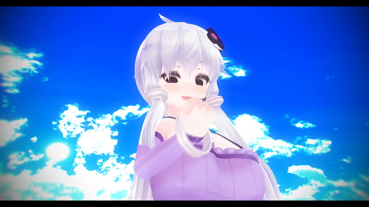 MMD Giantess yukari breast growth (Full)