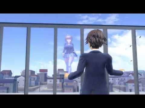 [MMD Giantess]Giga KANATA Sora [Part 2]