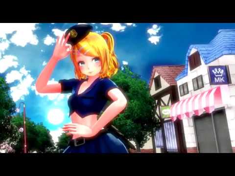 【MMD】 Girls 【Tda Police Officer Rin】