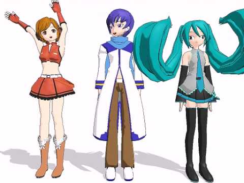 MMD Just A Bit Vocaloid