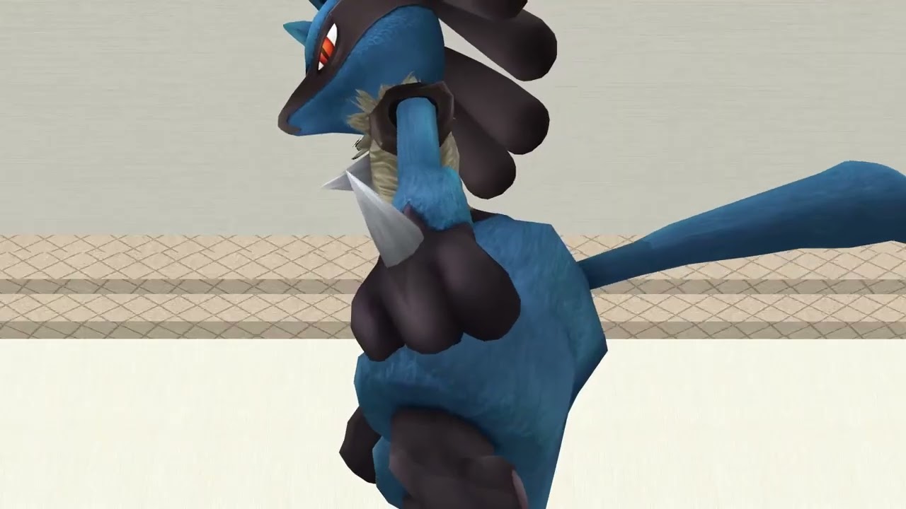 [MMD] Lucario Farts (Stinky Charizard)