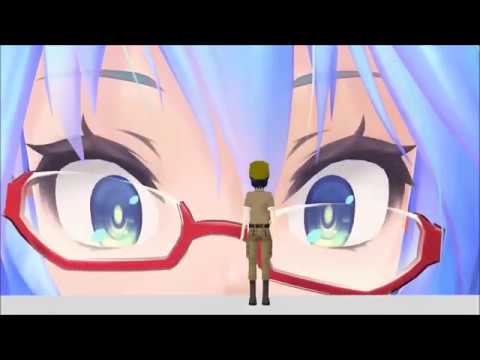MMD Miku giantess