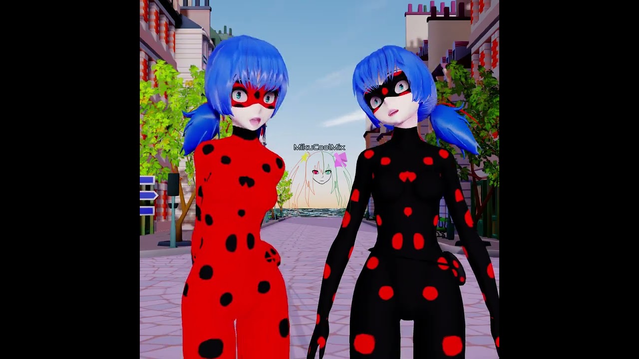 MMD Miraculous Dancing to Pump It