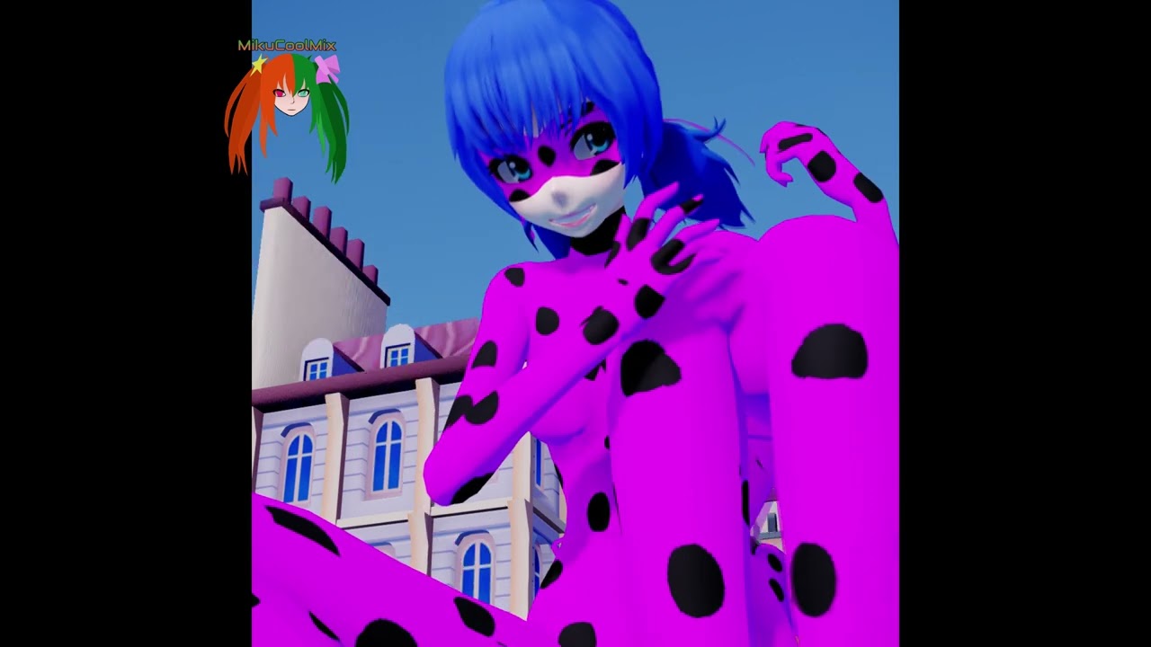 MMD Miraculous nalguea a Tei Collection