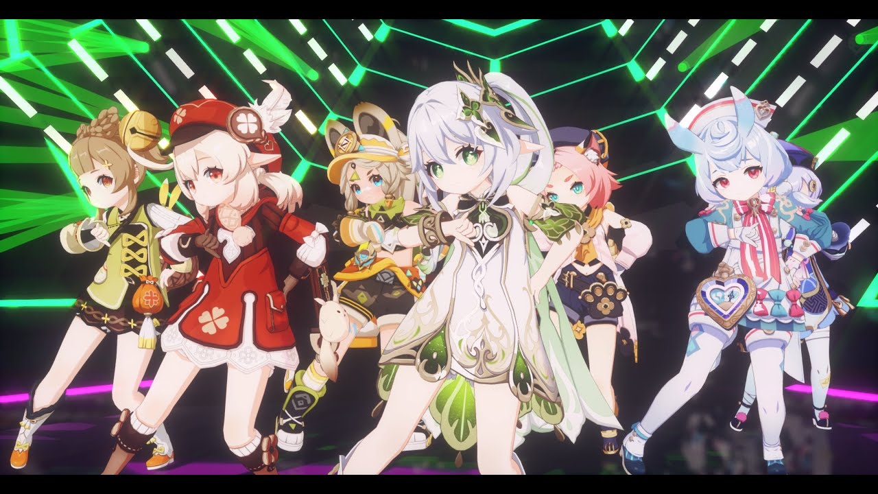 原神MMD /MMD Genshin Impact - Fast Car & SuperStar ( genshin loli dance ver )