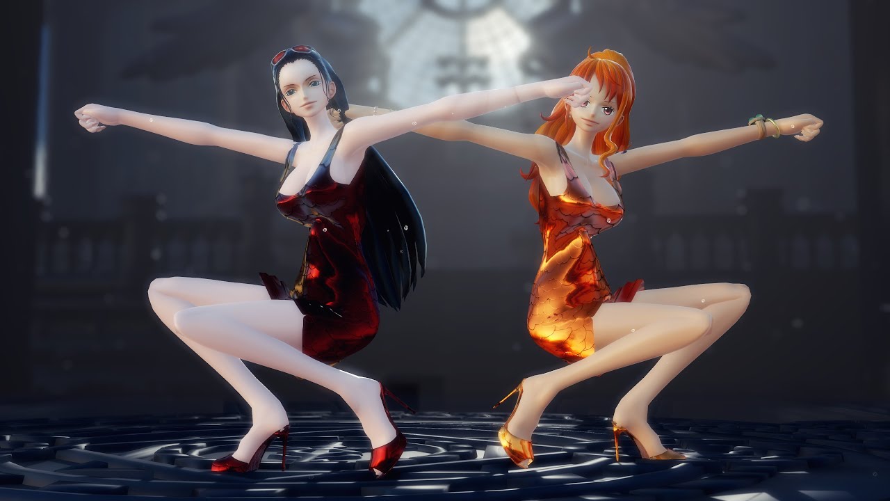 [MMD One Piece] - Nami & Robin - BoA Woman
