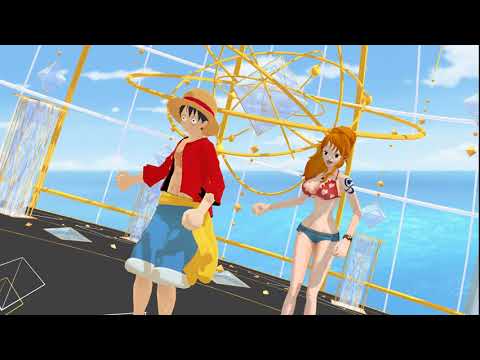 [MMD One Piece] - Nami Luffy - Jopping