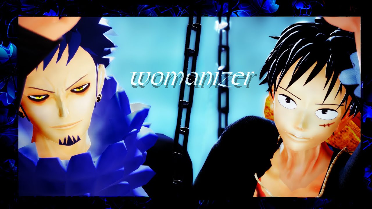 [MMD onepiece] - Luffy Law - womanizer