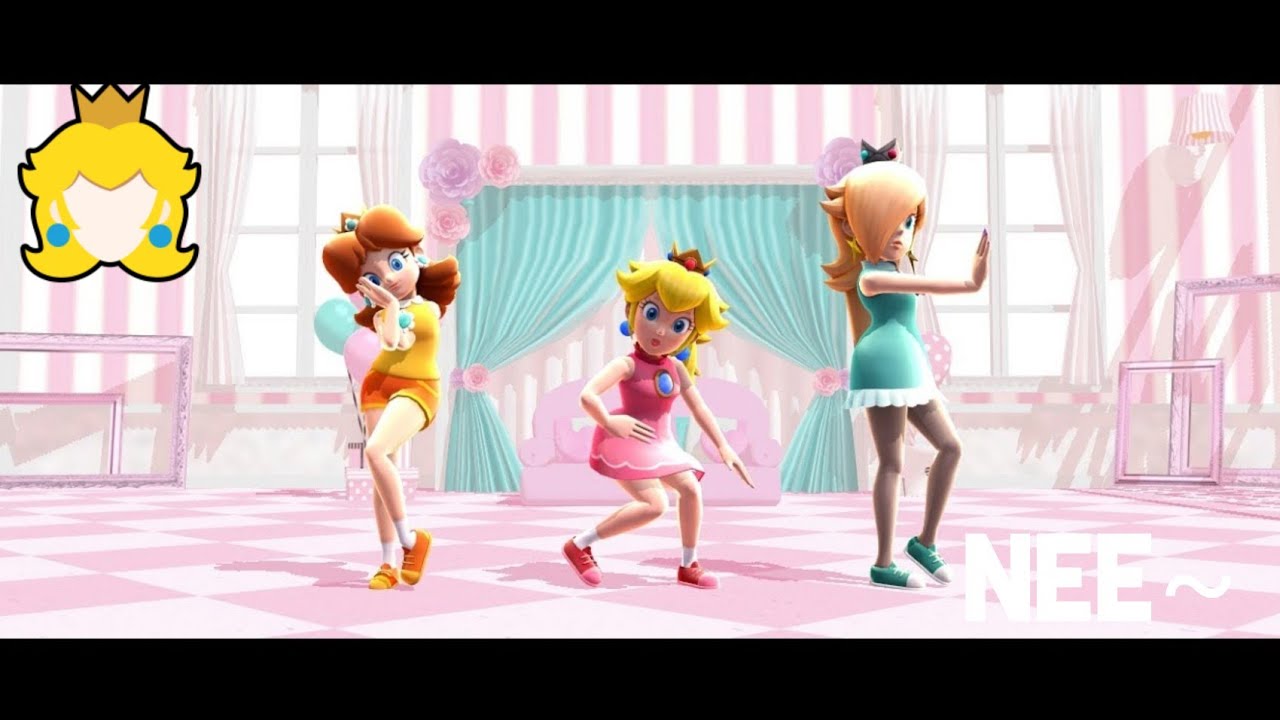 [MMD] Peach, Daisy and Rosalina - Nee~