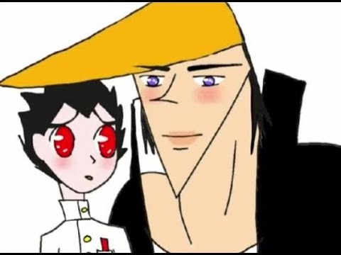 [MMD Pokémon] Red y Blue Bailando Fingers in his *ss con Leaf T-Posing en el fondo.