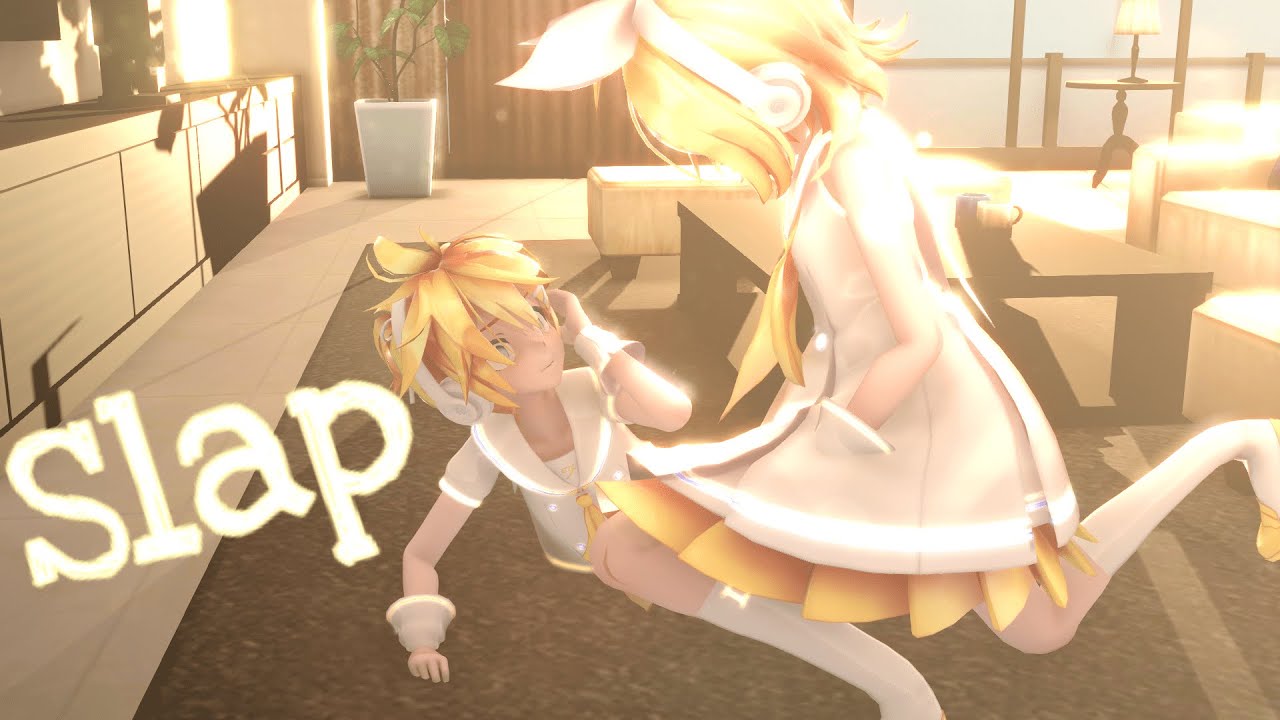 [MMD] Slap-ตบ 【Len Neru】