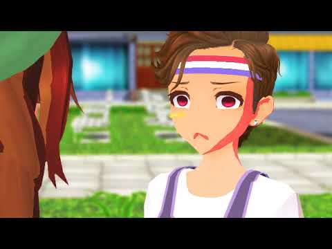 [MMD x Turning Red] No boobs-Miriam and Tyler