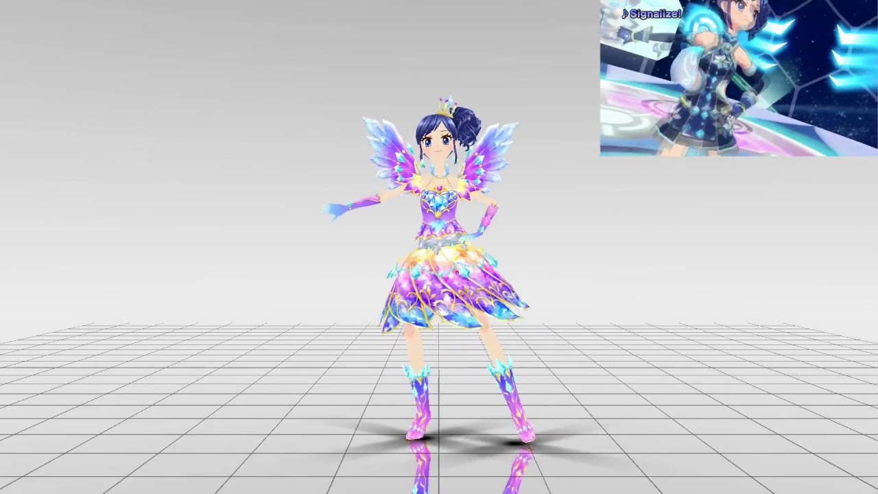 [MMD][Aikatsu] Signalize! (Motion Data Conversion) (DL)