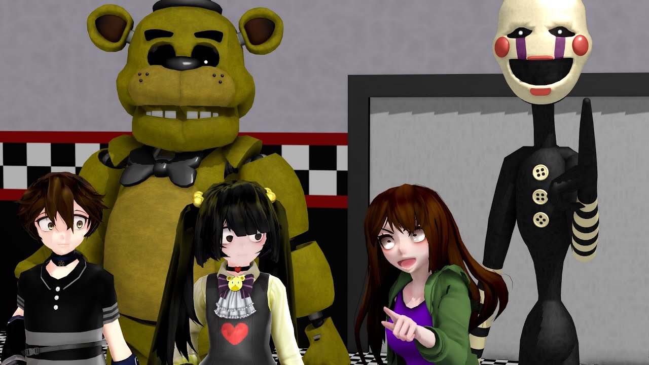 [MMD/FNAF] Charlotte, Why'd You Kill That Guy?