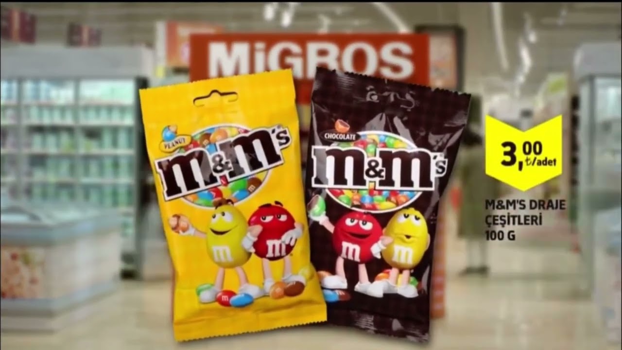 M&M’s - Migros (2014, Türkiye)