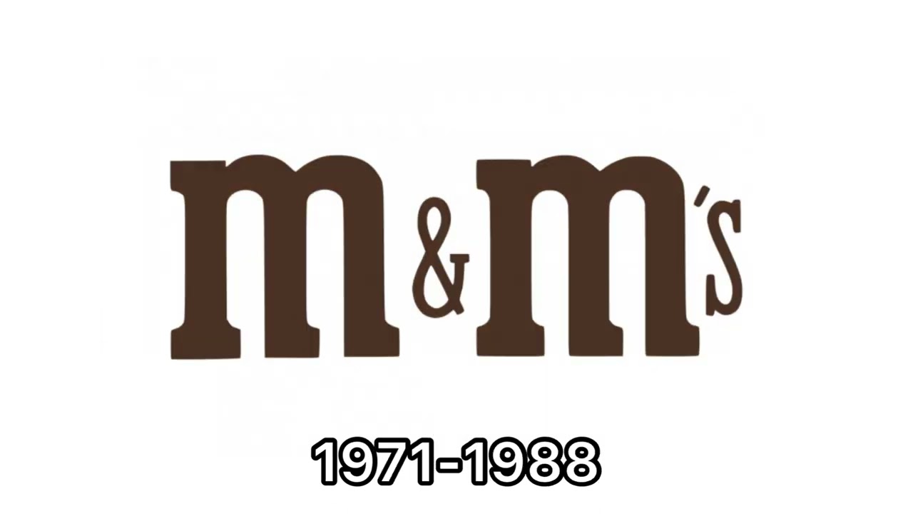 M&M’s historical logos