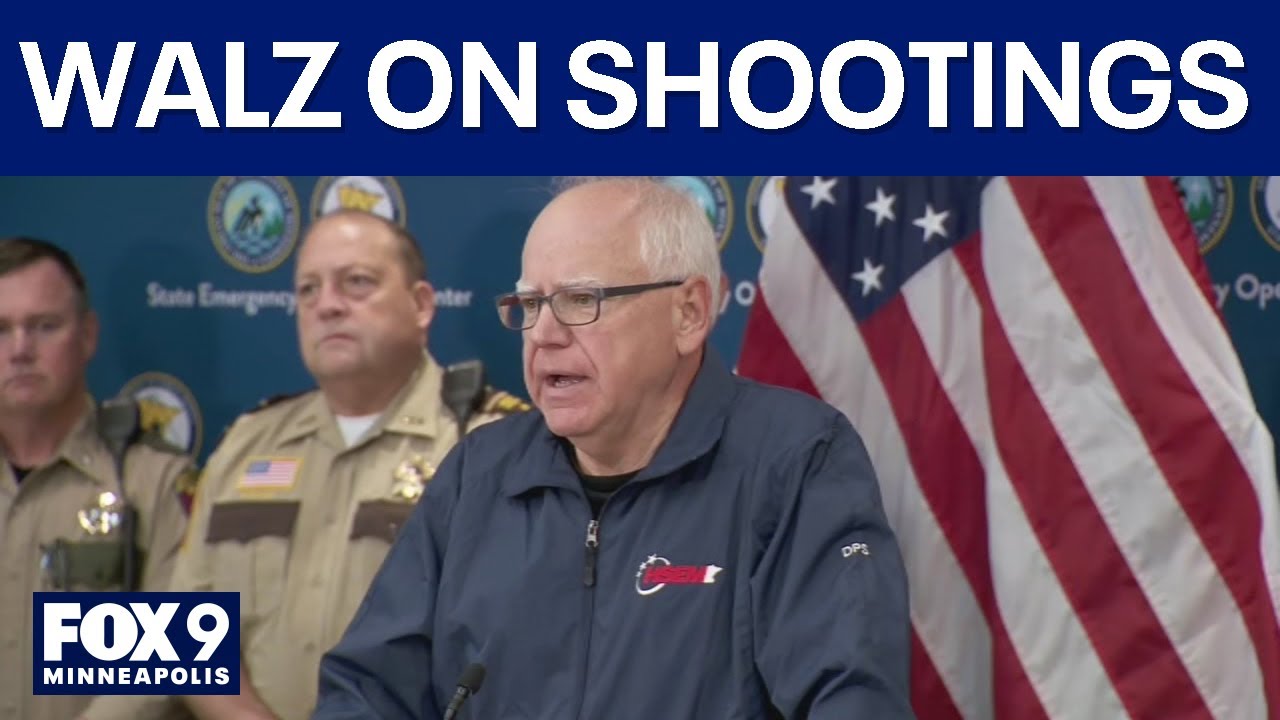 MN Gov. Tim Walz: Rep. Hortman, her husband killed in shooting [RAW]