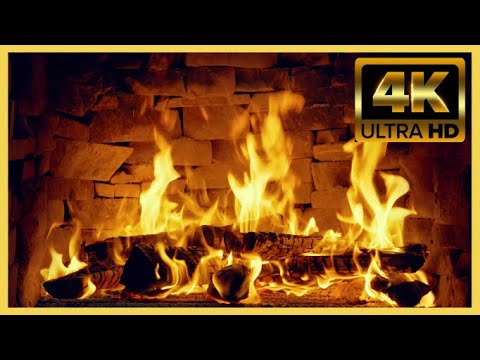 ŞÖMİNE ATEŞİ🔥ŞÖMİNE SESİ🔥4K ULTRA HD🔥1 SAAT | 4K Relaxing Fireplace & Crackling  Fire Sounds 1 Hours