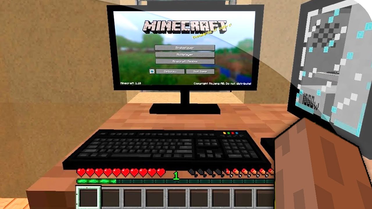 MİNECRAFT'IN İÇİNDEN MİNECRAFT OYNAMAK¿