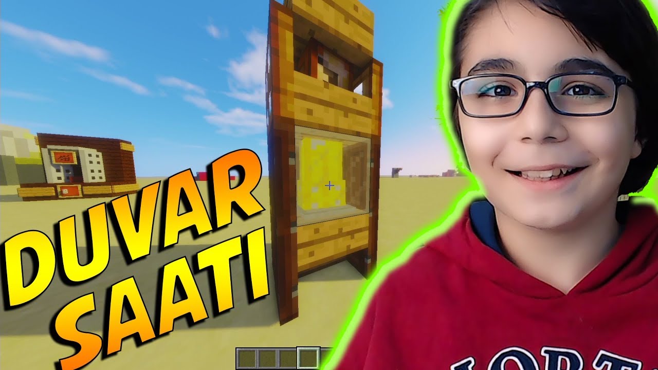 MİNECRAFT'TA DUVAR SAATİ NASIL YAPILIR? S2 Bölüm 3 - Minecraft Buildcraft