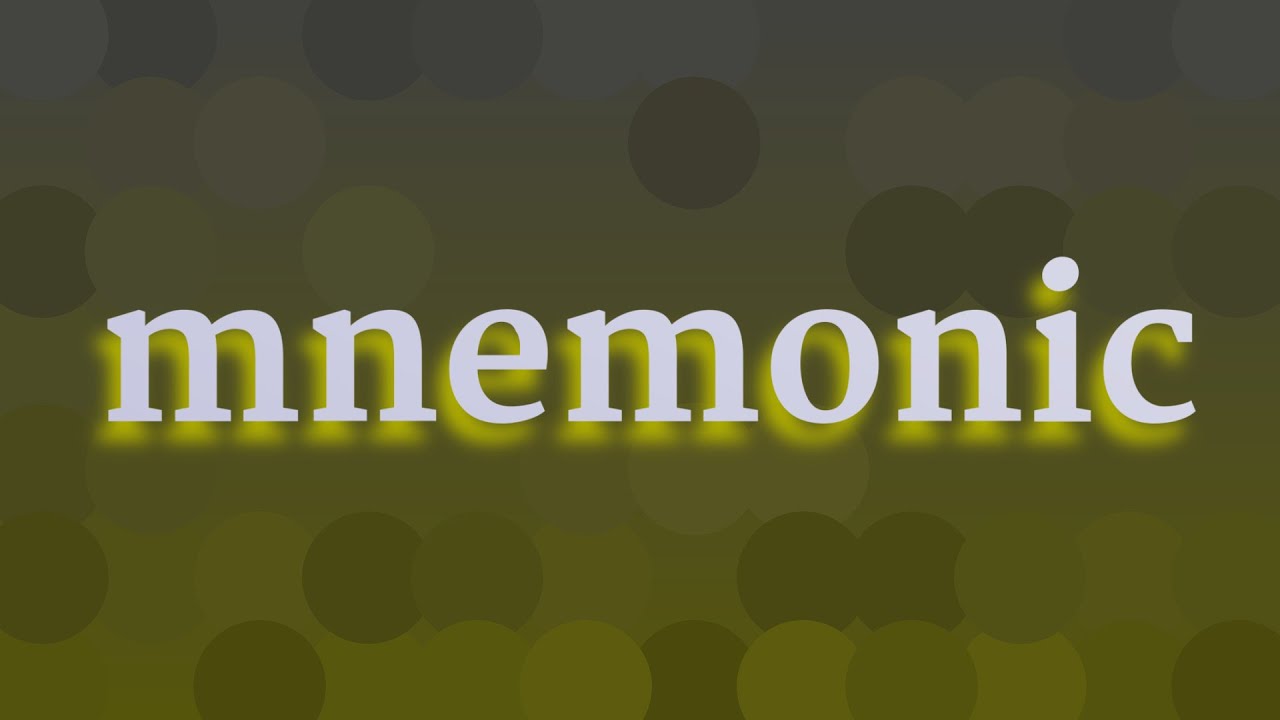 MNEMONIC pronunciation • How to pronounce MNEMONIC