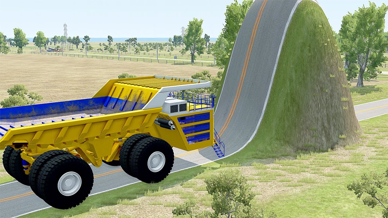 Mobil vs Bumps #11 - BeamNG Drive