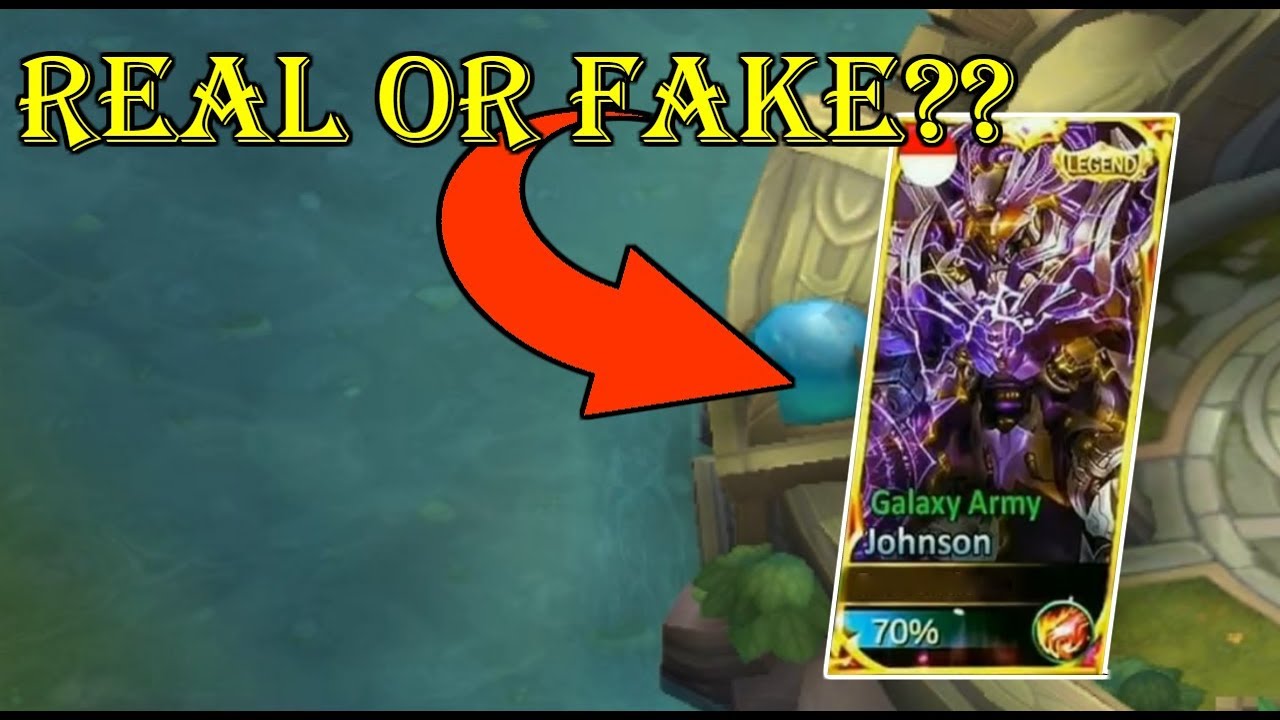 Mobile Legends - NEW JOHNSON LEGENDARY SKIN! REAL OR FAKE?