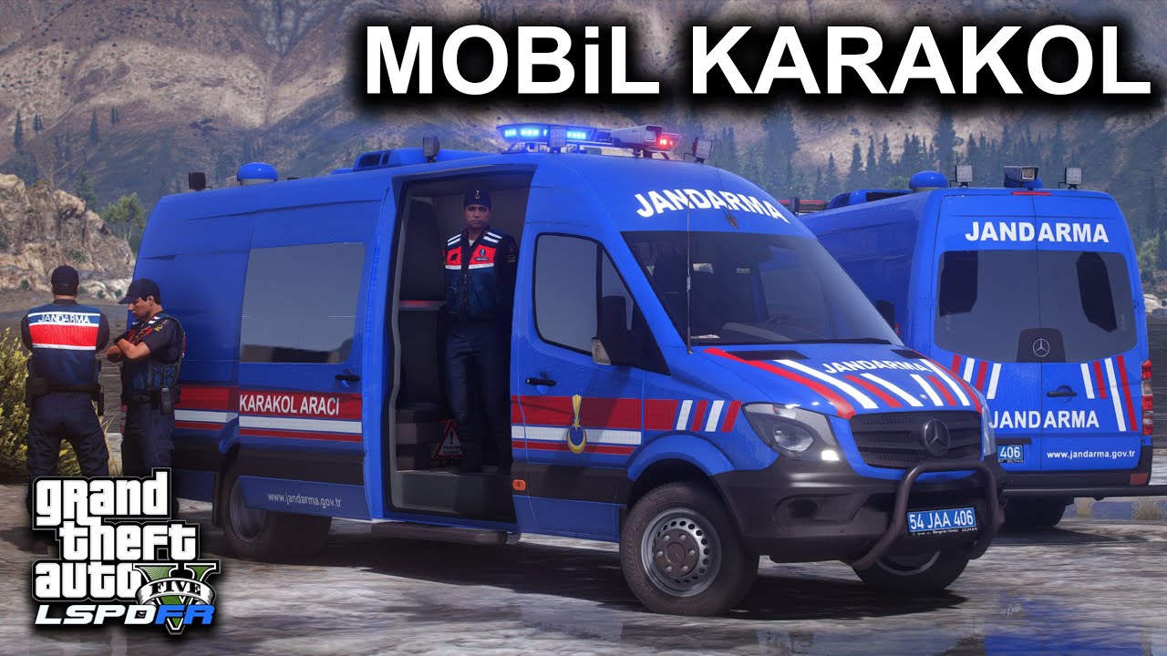 MOBİL KARAKOL DEVRİYESİ !! - JANDARMA ASAYİŞ MODU - GTA 5 LSPDFR