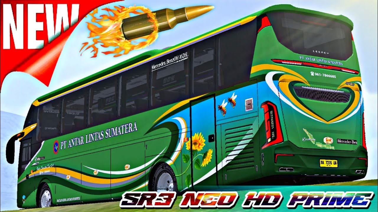 MOD BUSSID TERBARU !! MOD SR3 NEO HD PRIME ALS 171