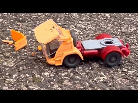 Model truck in the way