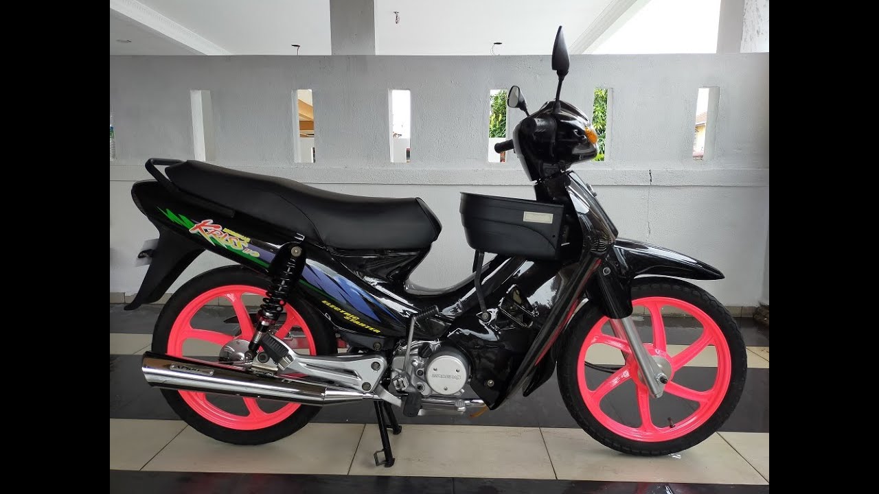 Modenas Kriss 110 Black Pinky Restoration By UPS