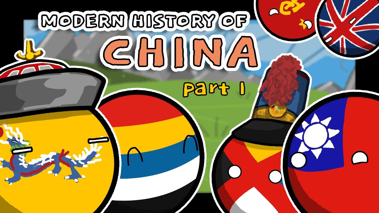 Modern History of China - PART 1 (countryballs animation - 1795-1927)