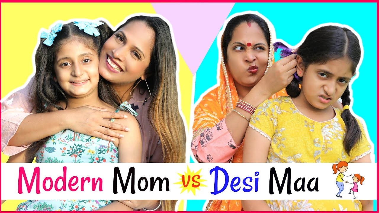 Modern Mom (मोम) vs Desi Maa (माँ) .... | #MyMissAnand #Sketch #Roleplay #ShrutiArjunAnand