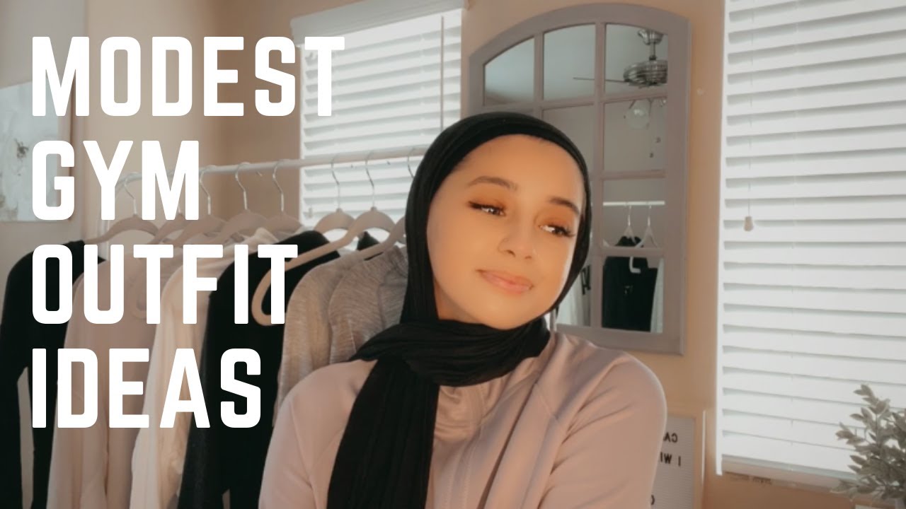 modest gym outfits + tips with dressing modestly to the gym
