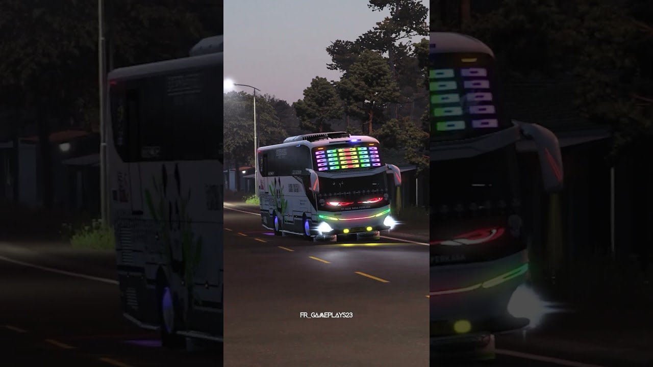 modifikasi jetbus 5 kids panda baik rasa #ets2indonesia #telolet #shorts