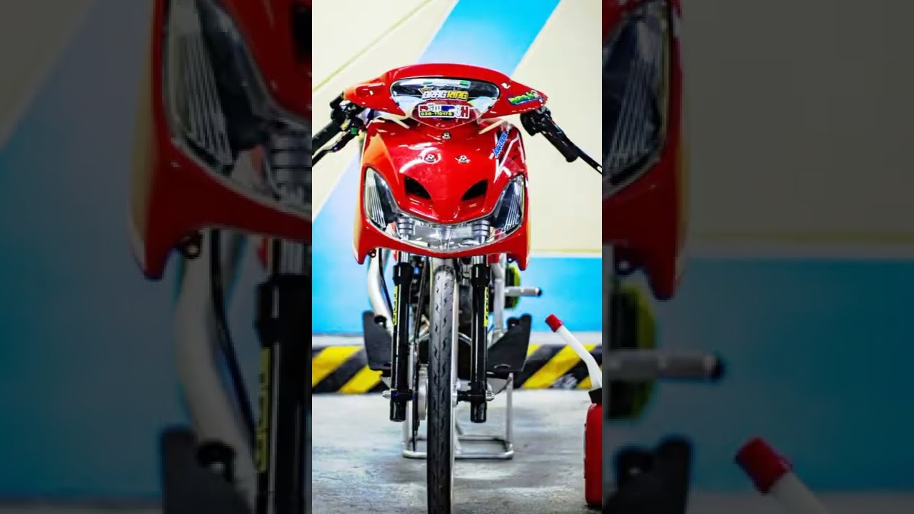 modifikasi motor Mio keren dan simpel