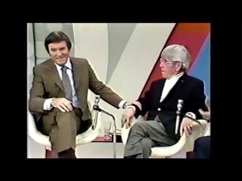Moe Howard with  Mike Douglas