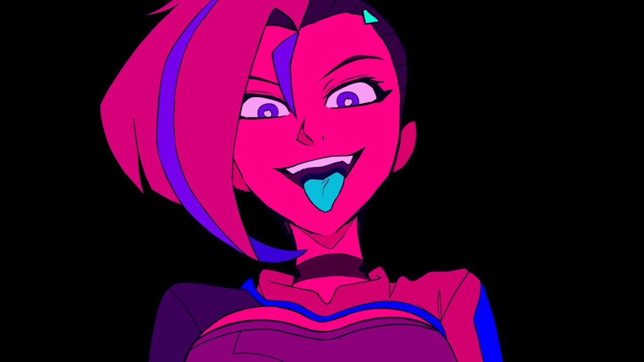 Moika Neon Dance | Animated Music Video