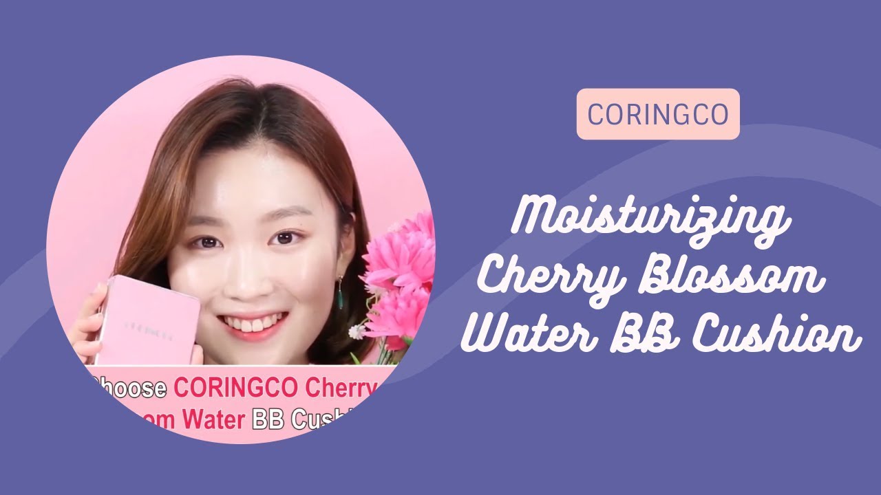 Moisturizing Cherry Blossom Water BB Cushion | CORINGCO | YesStyle Korean Beauty