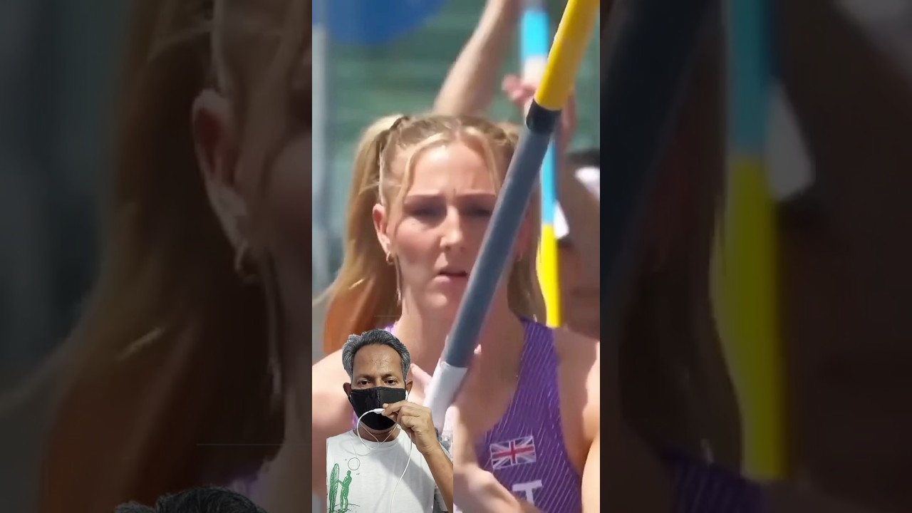 Molly  CAUDERY Pole Vault Roma 2024 #athletics #shorts #trending