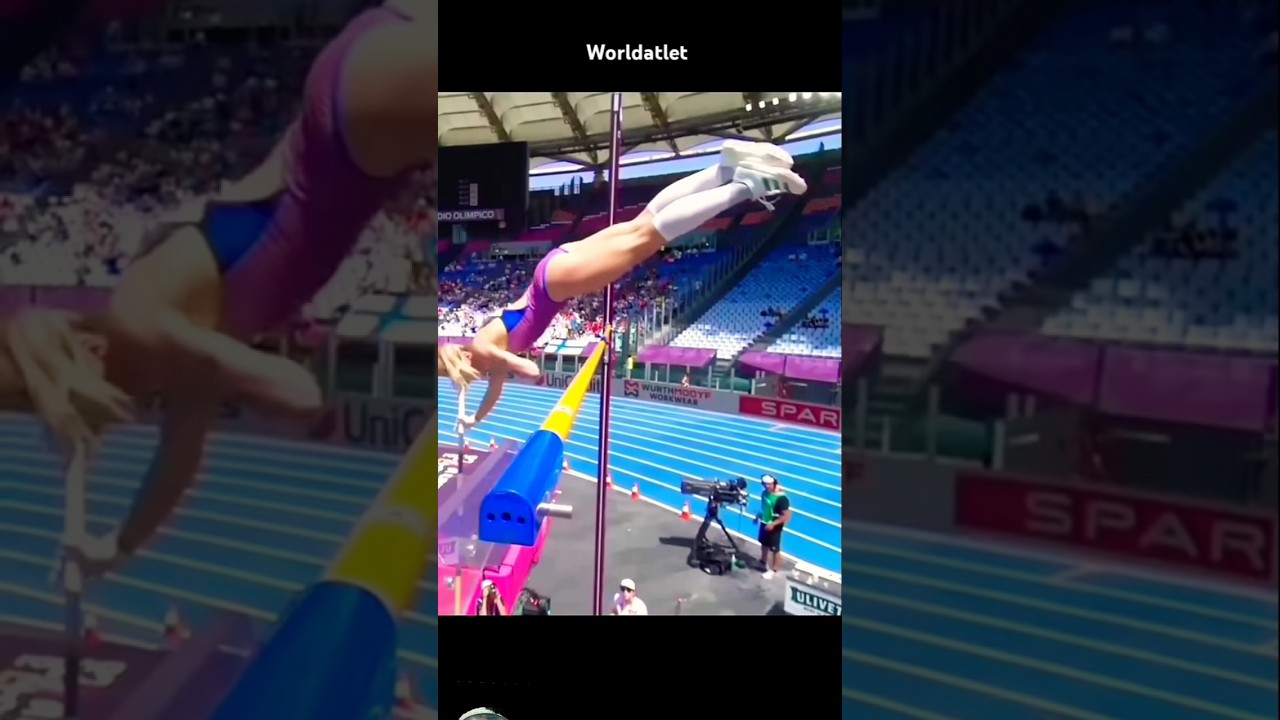 Molly CAUDERY Pole Vault Roma 2024 #athletics #polevault #trackandfield #polevaulter #athlete