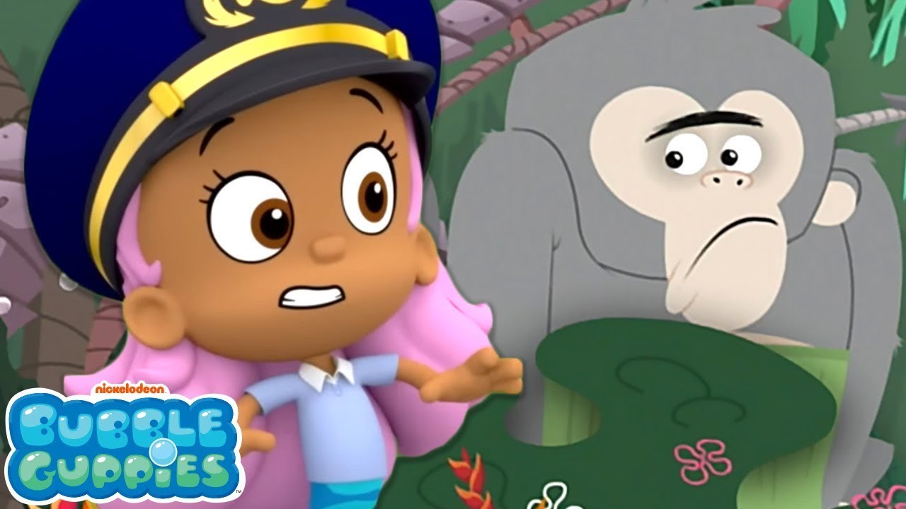 Molly Gets Lost on Big Monkey Island! | Bubble Guppies