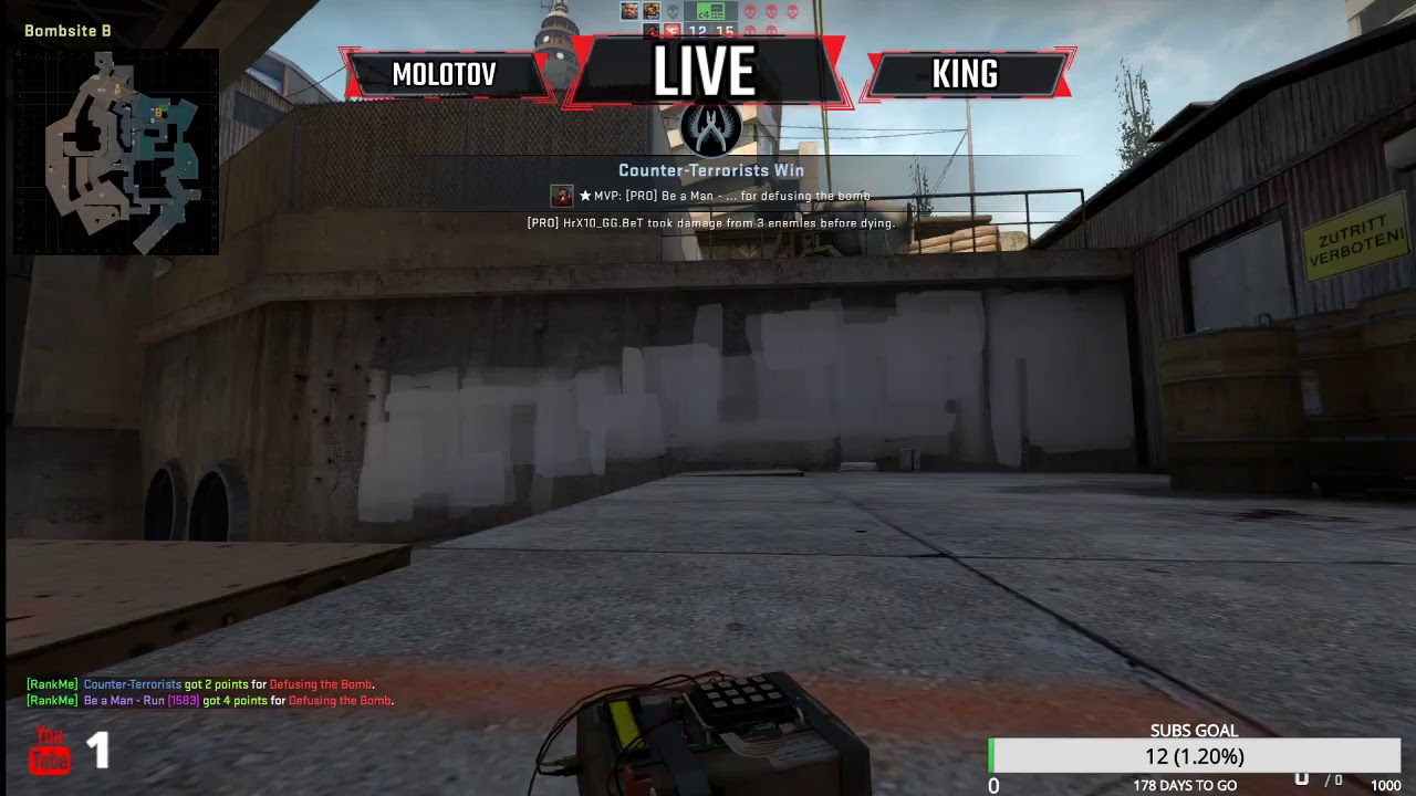 MOLOTOV KING Live Stream