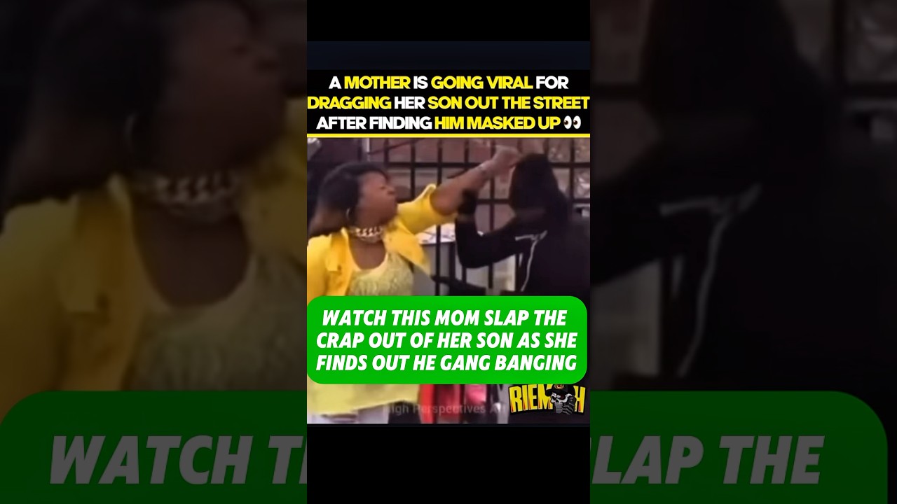 Mom flips out on her son when she finds out he a Y.N #yns #chiraq #kingvon