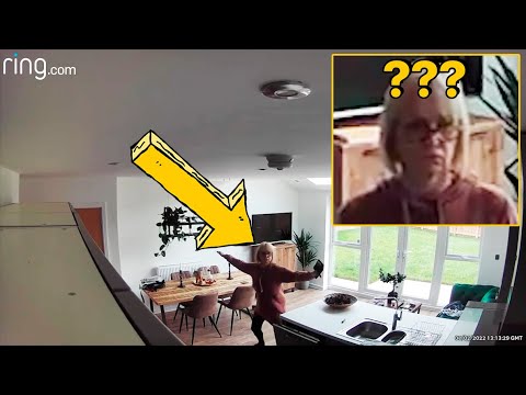 Mom Gets Pranked by Son (Caught on Ring Cam)