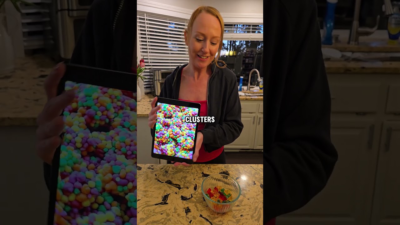 Mom has a magic ipad