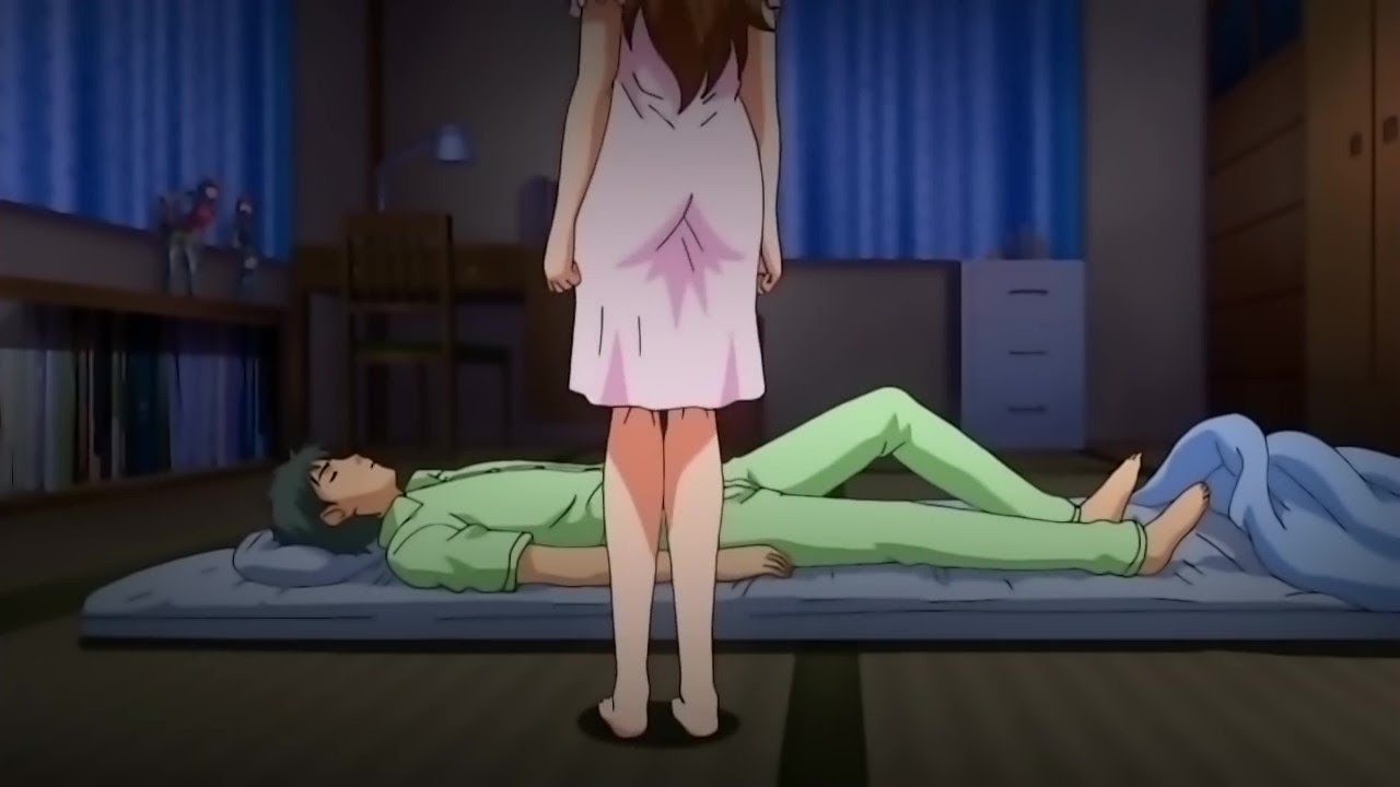 Mom just wants to check in on him.....😏😏  ( Yokorenbo: Immoral Mother 1 )